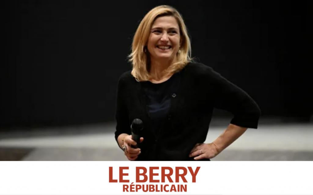 Photo d'illustration de la présence de Julie Gayet à l'EICMI du Berry Républicain