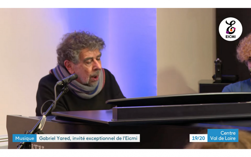 Photo d'illustration d'un reportage de France 3 Centre Val de Loire lors de la venue de Gabriel Yared à l'EICMI