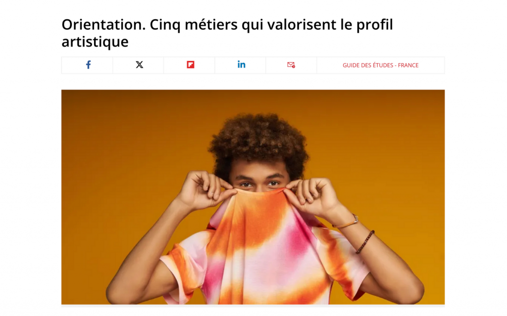 Photo d'illustration d'un article de la nouvelle république sur l'orientation à EICMI