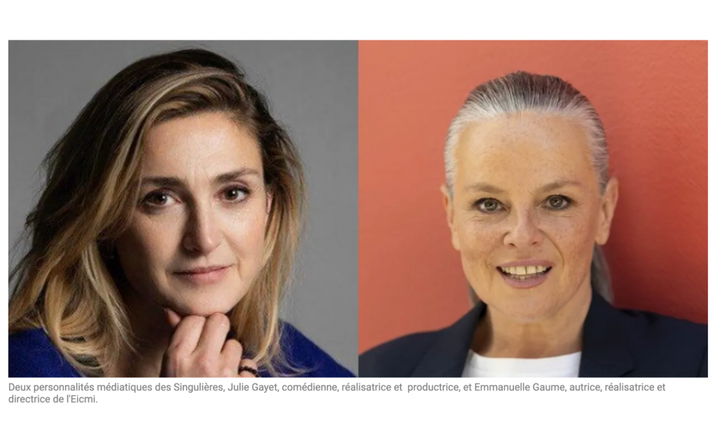 visuel article Julie Gayet et Emmanuelle Gaume